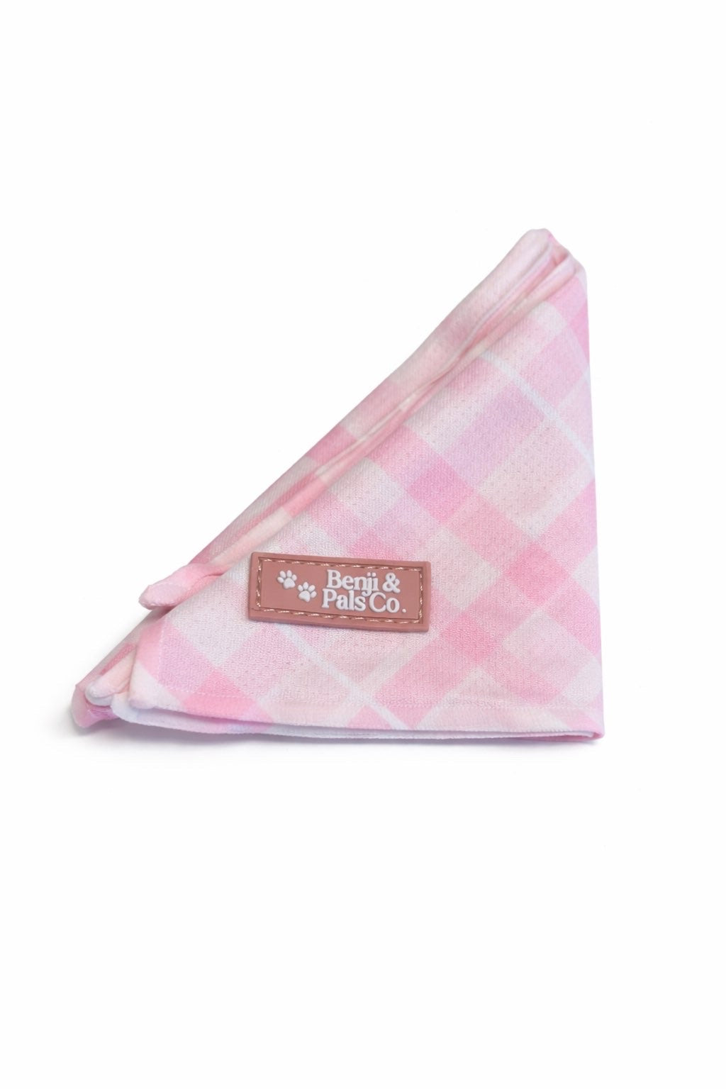 Bandana: Pink Plaid
