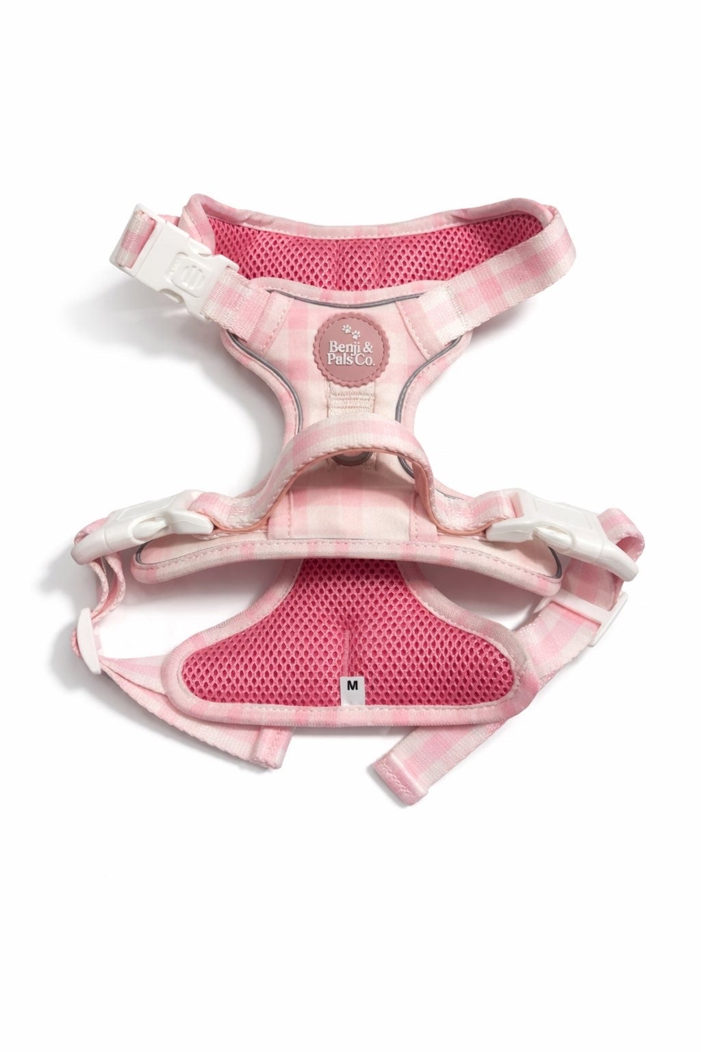 Adventure Harness: Pink Plaid