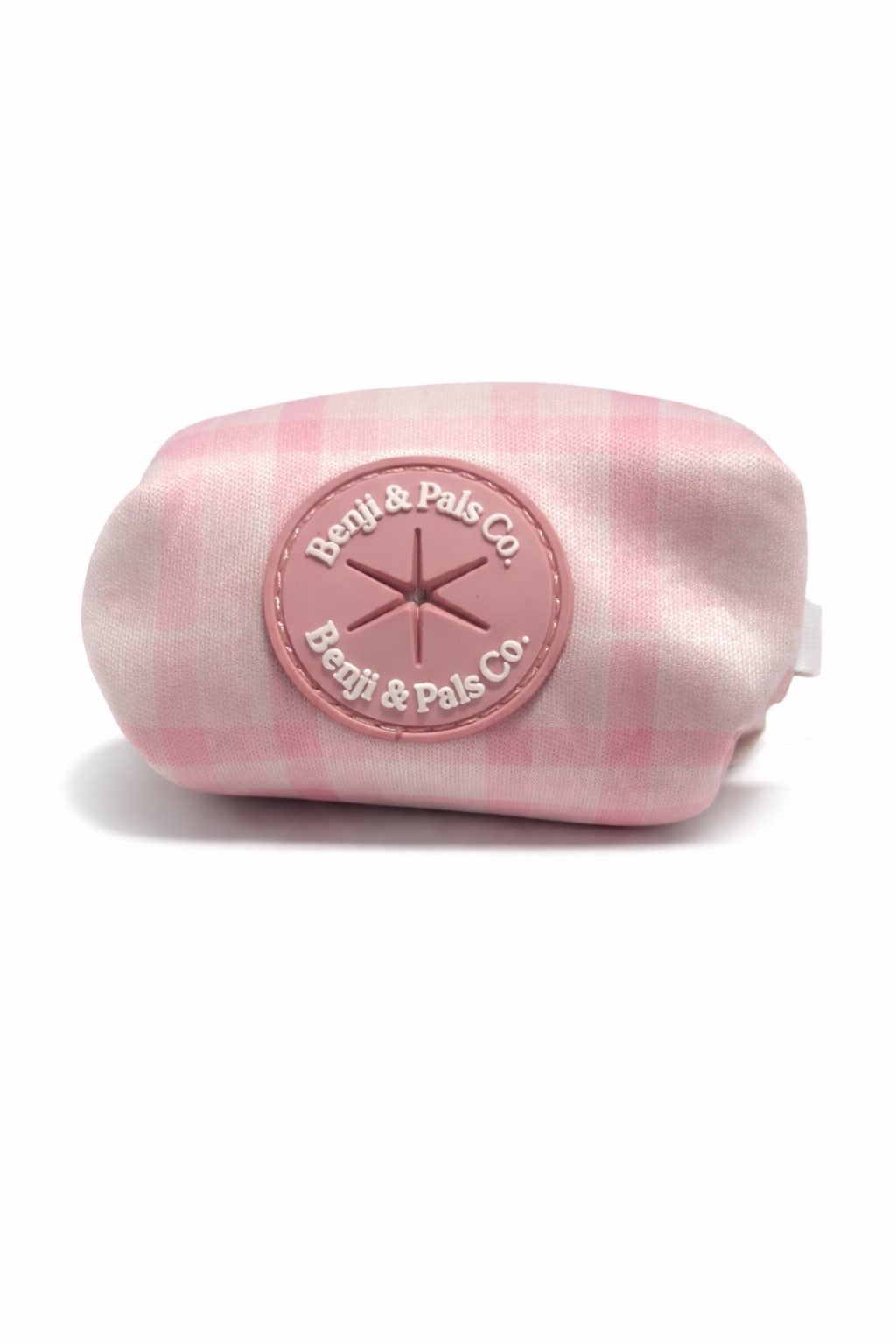 Poop Bag Holder: Pink Plaid