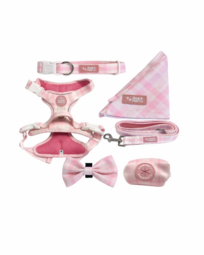 Adventure Harness Bundle: Pink Plaid